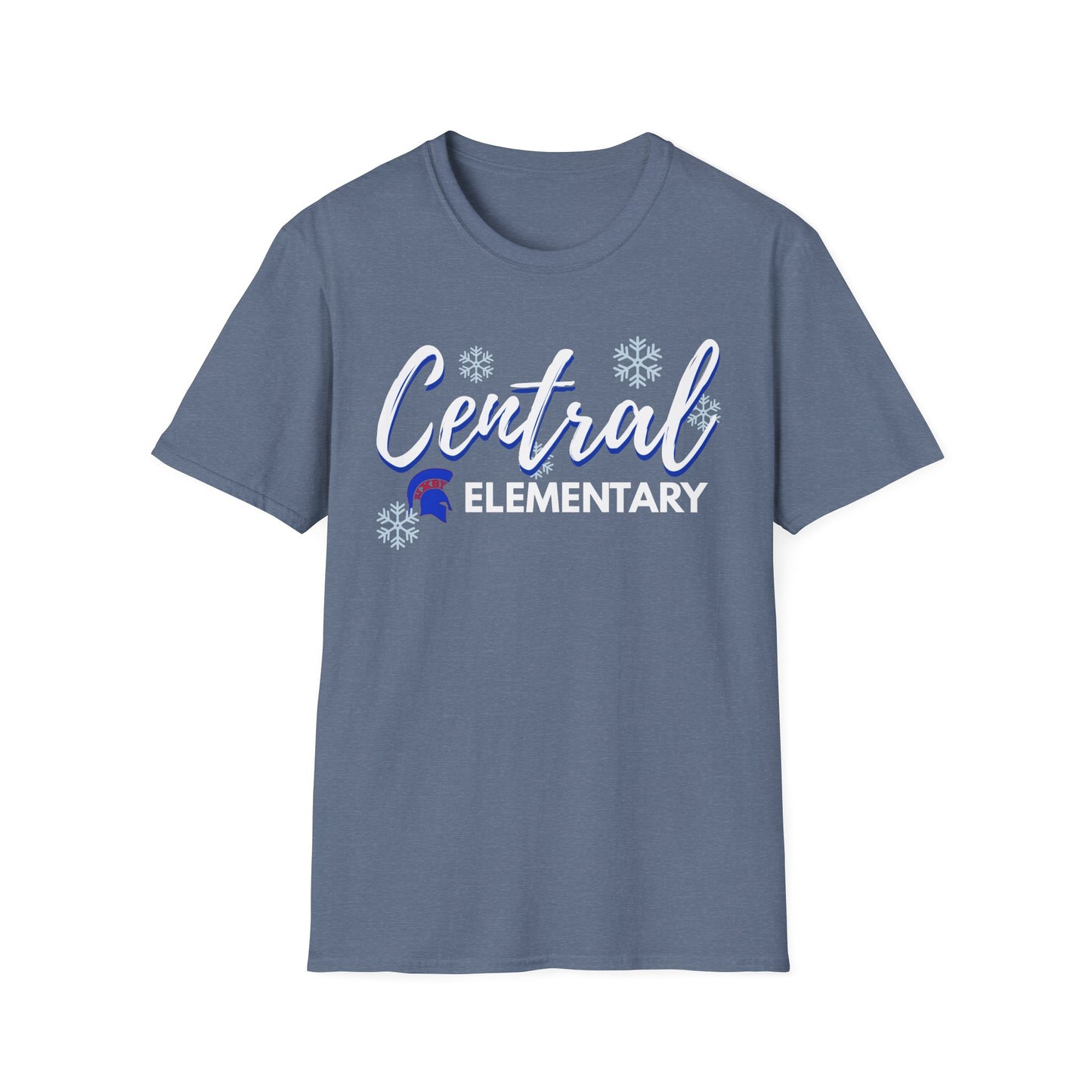 Bixby Spartan Central Elementary Snow Day Softstyle Tee