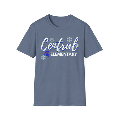 Bixby Spartan Central Elementary Snow Day Softstyle Tee