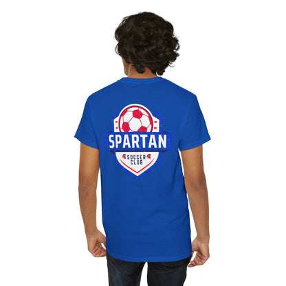 Spartan Soccer Club Distressed Crest Gildan Tee