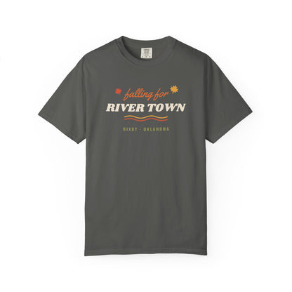Falling for River Town Comfort Colors Tee