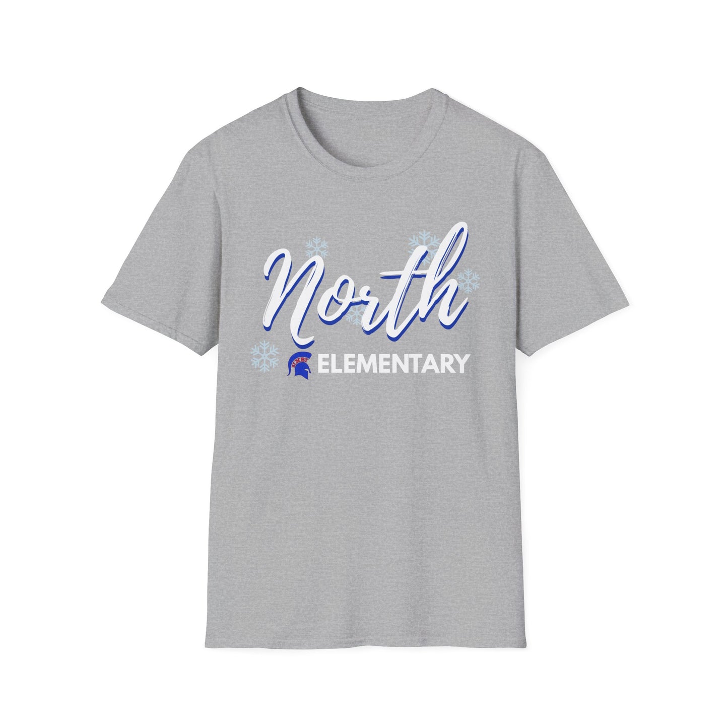 Bixby Spartan North Elementary Snow Day Softstyle Tee