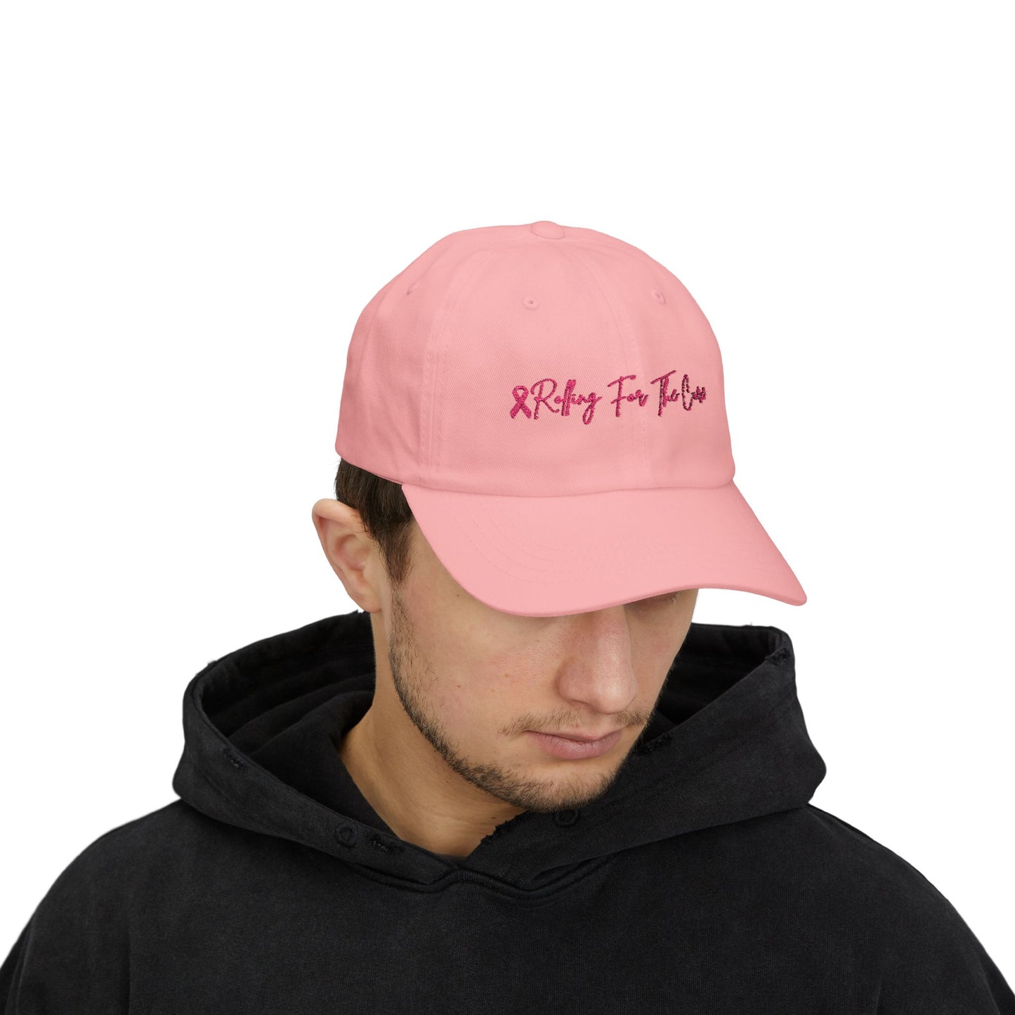 Where RV USA Breast Cancer Awareness Embroidered Classic Ballcap