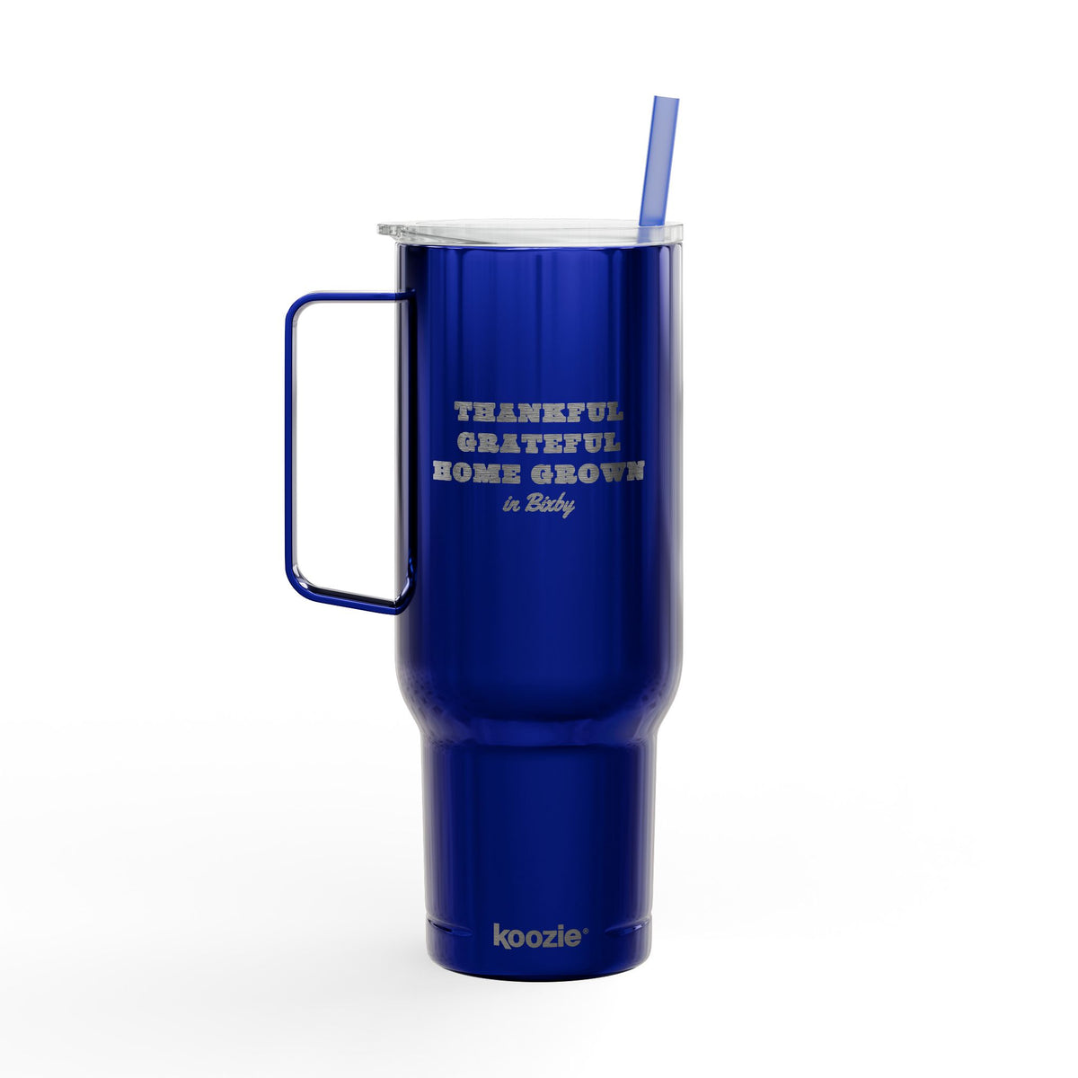 Thankful Grateful Home Grown Engraved Tumbler