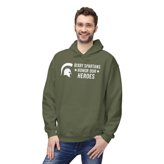 Spartans Honor Our Heroes Gildan Hoodie
