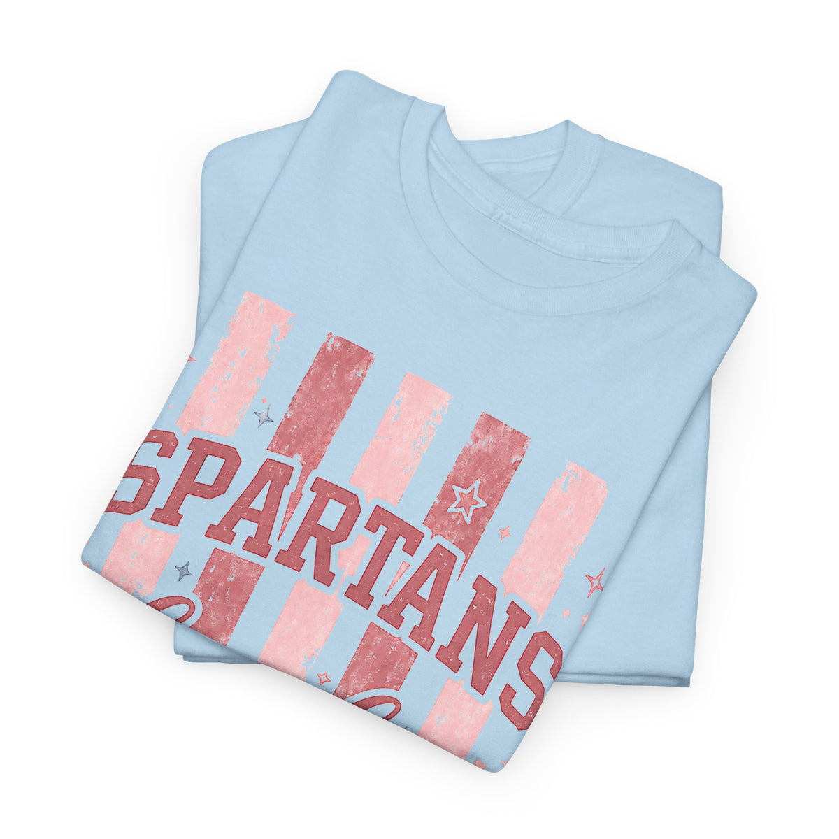 Bixby Spartans Bixby Pink Stripes Tee