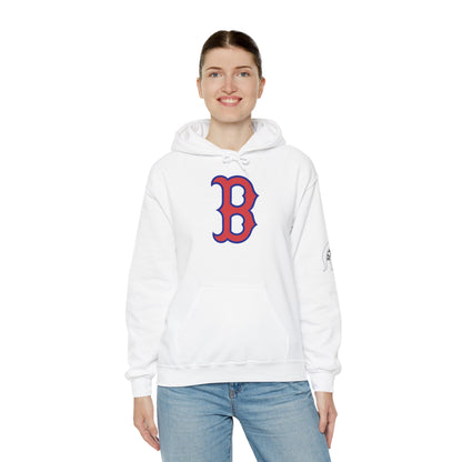 Bixby Spartans 'B' Logo With Sleeve Spartan Hoodie