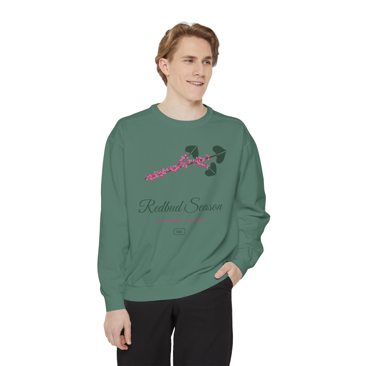Redbud Season Oklahoma Crewneck Sweatshirt | Comfort Colors