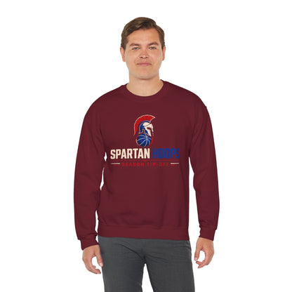 Bixby Spartans Hoops - Season Tip-Off Basketball Pullover Sweatshirt