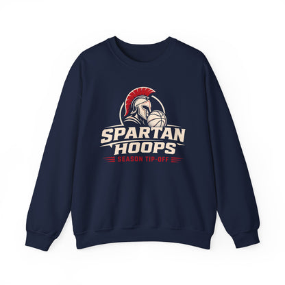 Bixby Spartans Hoops - Season Tip-Off Basketball Pullover Sweatshirt