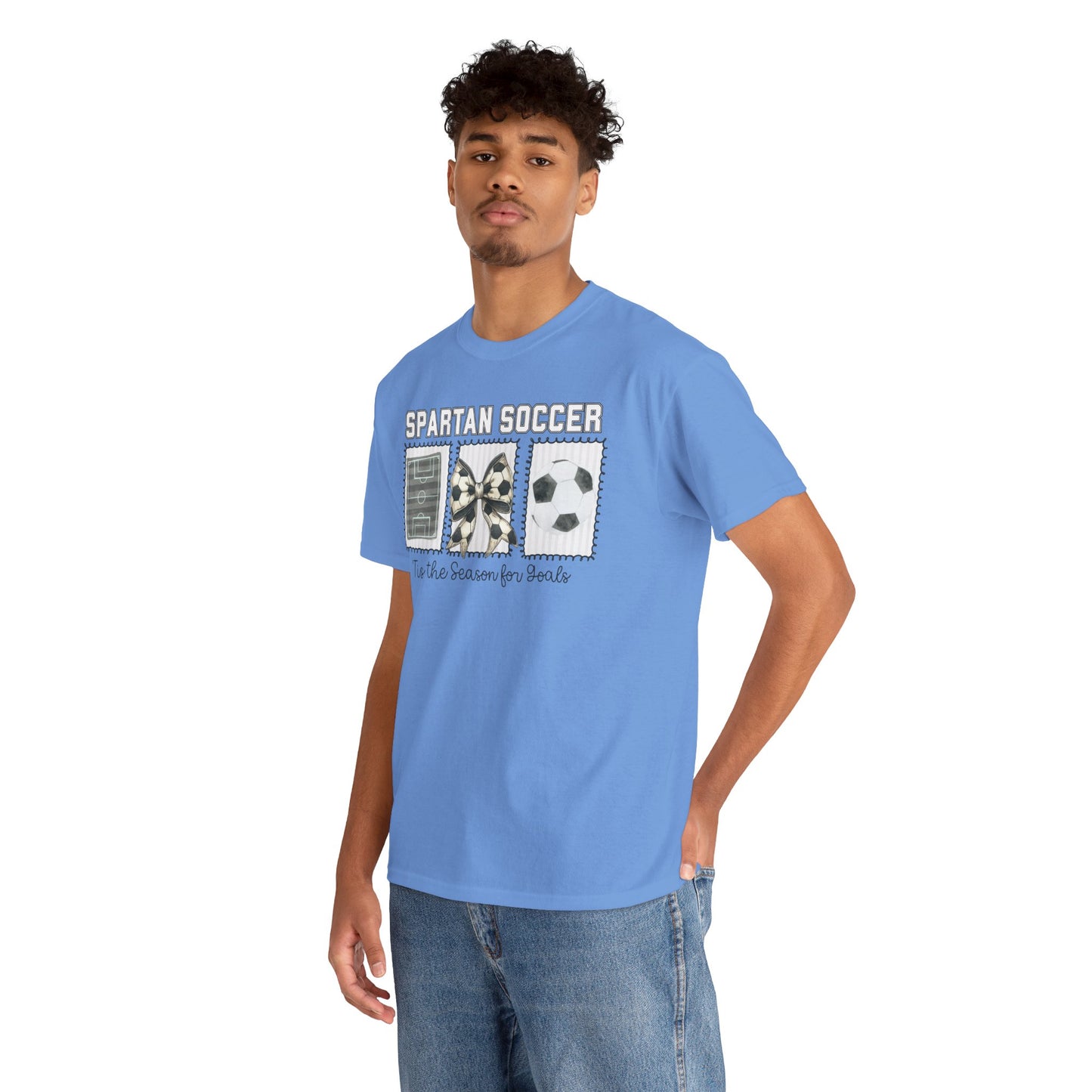 Spartan Soccer Tis The Season For Goals Gildan Tee