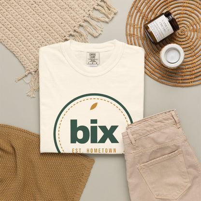 bix Stamp Bixby, Oklahoma Comfort Colors Tee
