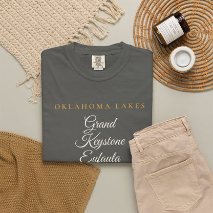 Oklahoma Lakes Tee | Comfort Colors