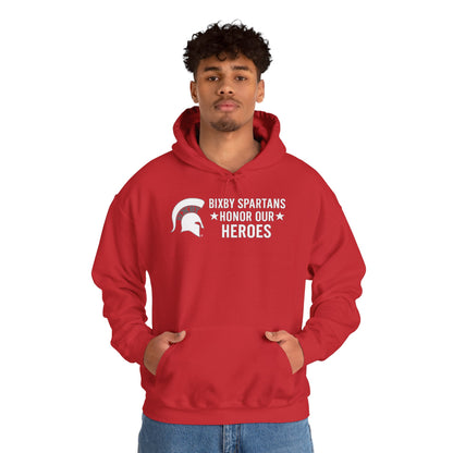 Spartans Honor Our Heroes Gildan Hoodie