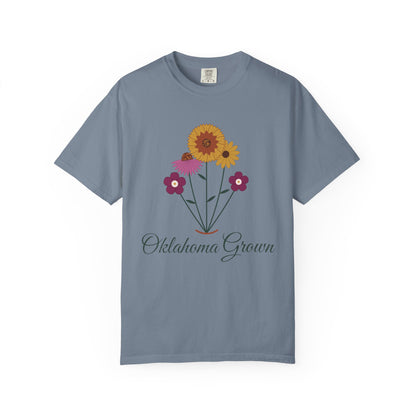 Oklahoma Grown Wildflower Tee | Comfort Colors