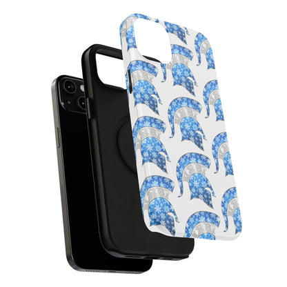 Bixby Spartan Winterfrost Logo Impact Resistant iPhone Case
