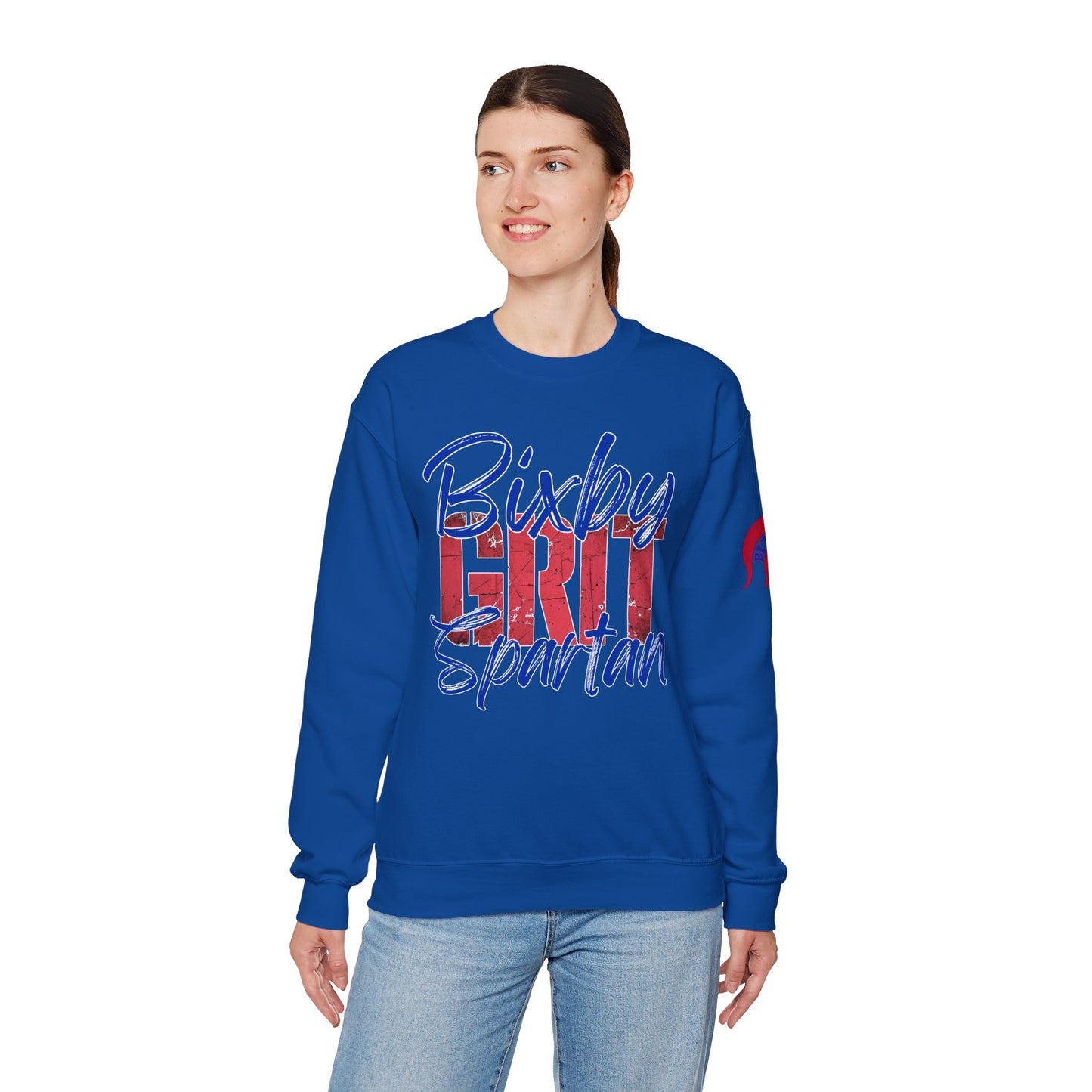 Bixby Spartan GRIT Gildan Sweatshirt