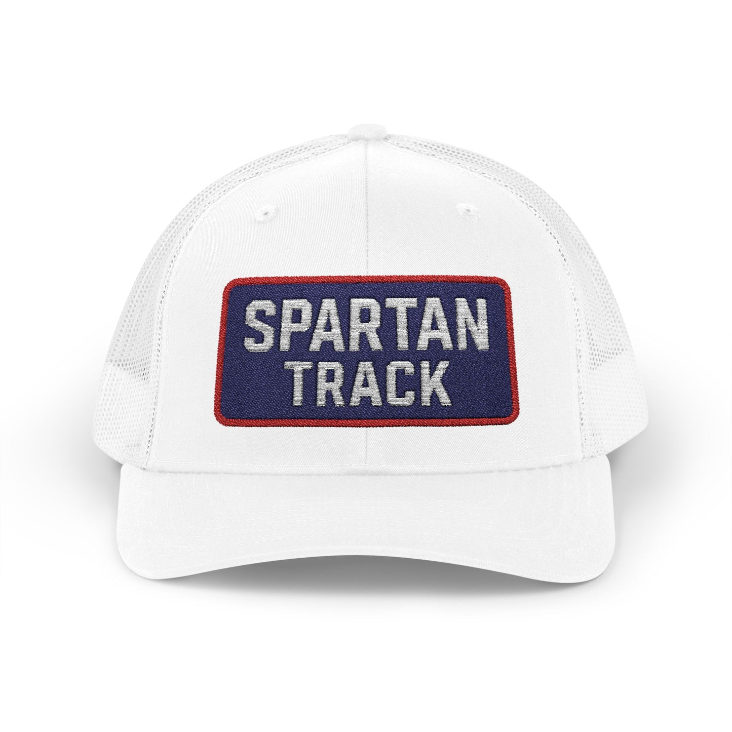 Spartan Track Embroidered Trucker Hat