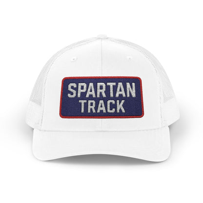 Spartan Track Embroidered Trucker Hat