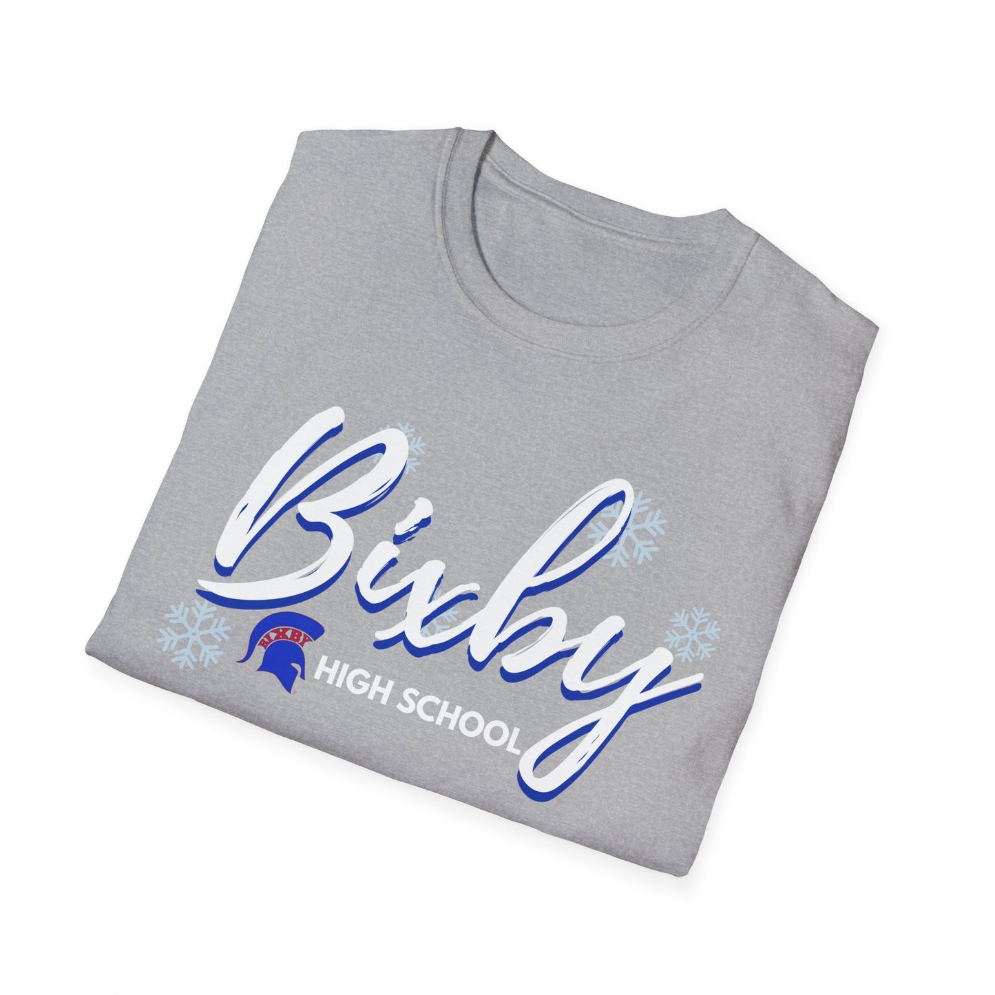 Bixby Spartan High School Snow Day Softstyle Tee