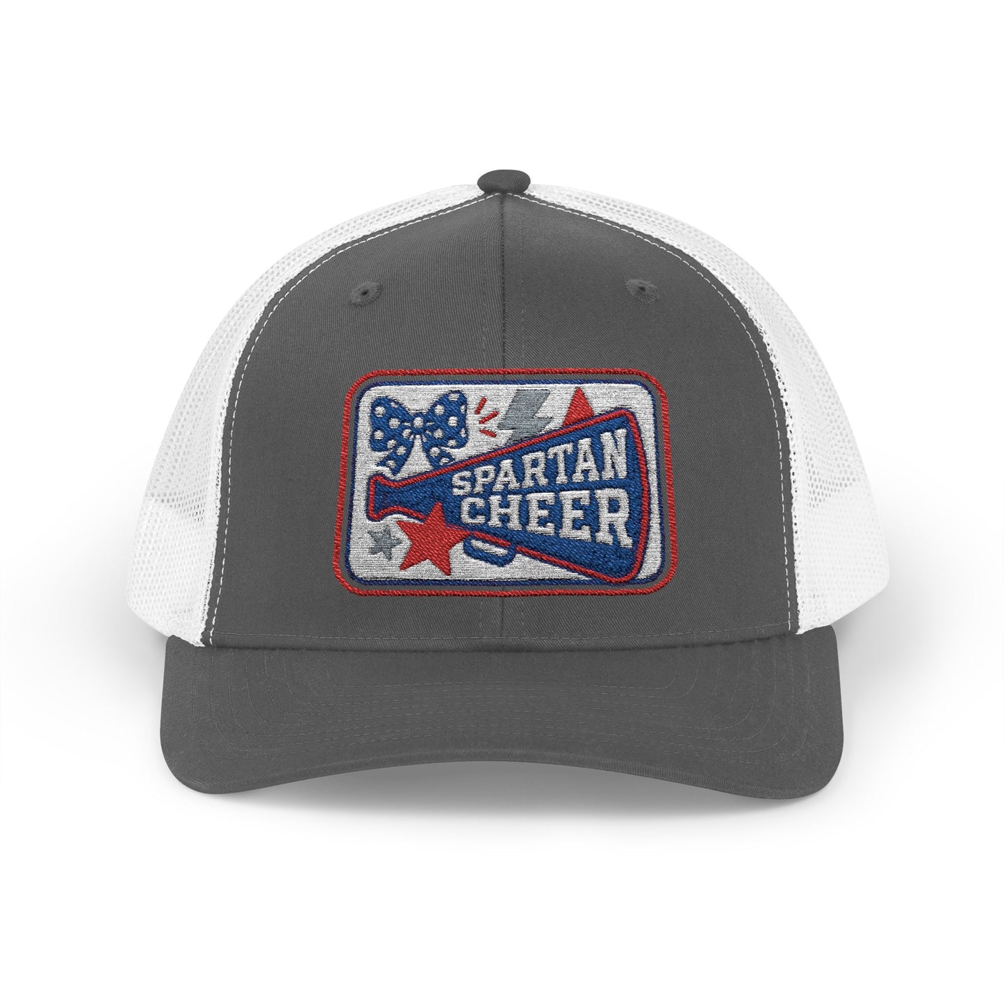 Spartan Cheer Embroidered Trucker Snapback
