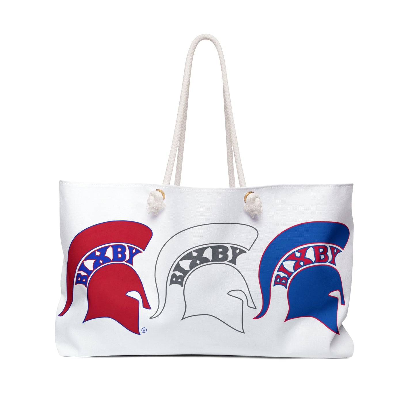 Bixby Spartan Logo Weekender Bag