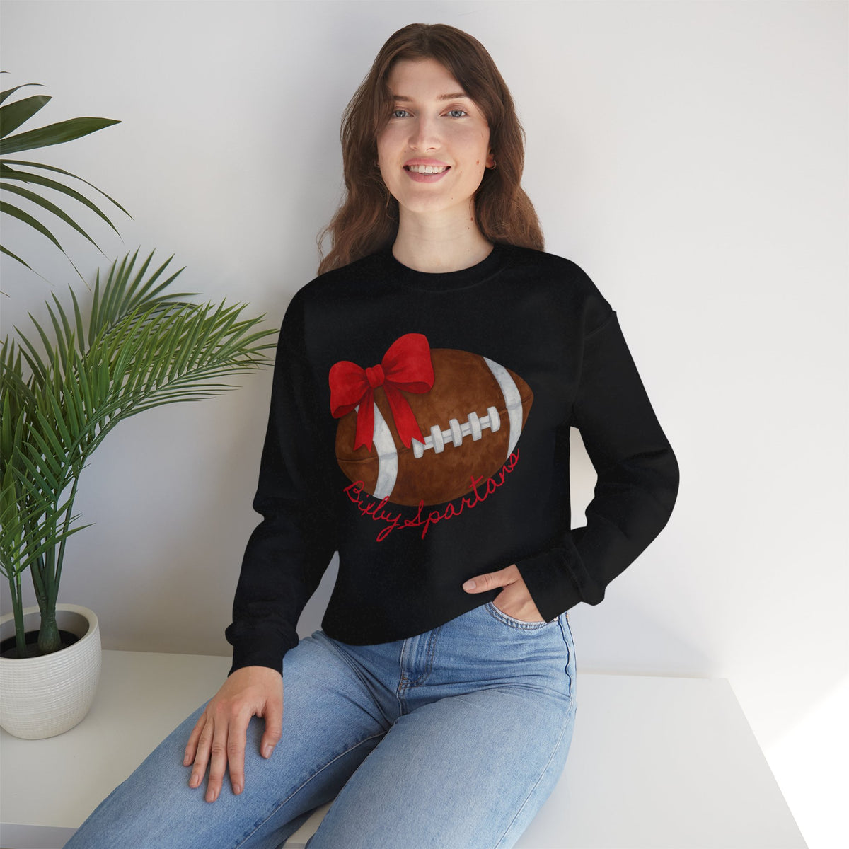 Bixby Spartans Cheer & Football Gildan Sweatshirt