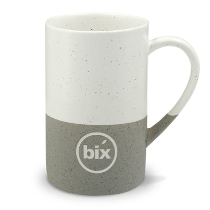 bix Stamp Engraved Speckled Mug