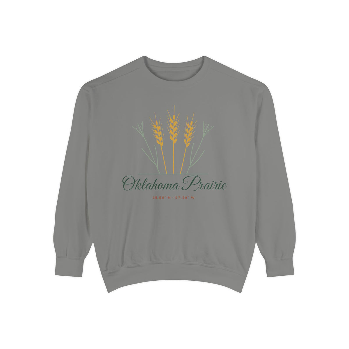 Oklahoma Prairie Crewneck Sweatshirt | Comfort Colors