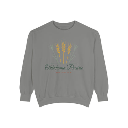 Oklahoma Prairie Crewneck Sweatshirt | Comfort Colors