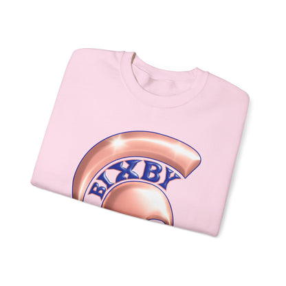 Bixby Spartan Metallic Rose Gold Gildan Sweatshirt