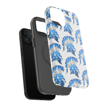 Bixby Spartan Winterfrost Logo Impact Resistant iPhone Case