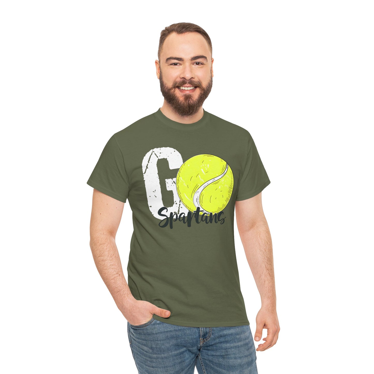 Bixby Spartan Tennis Gildan Tee