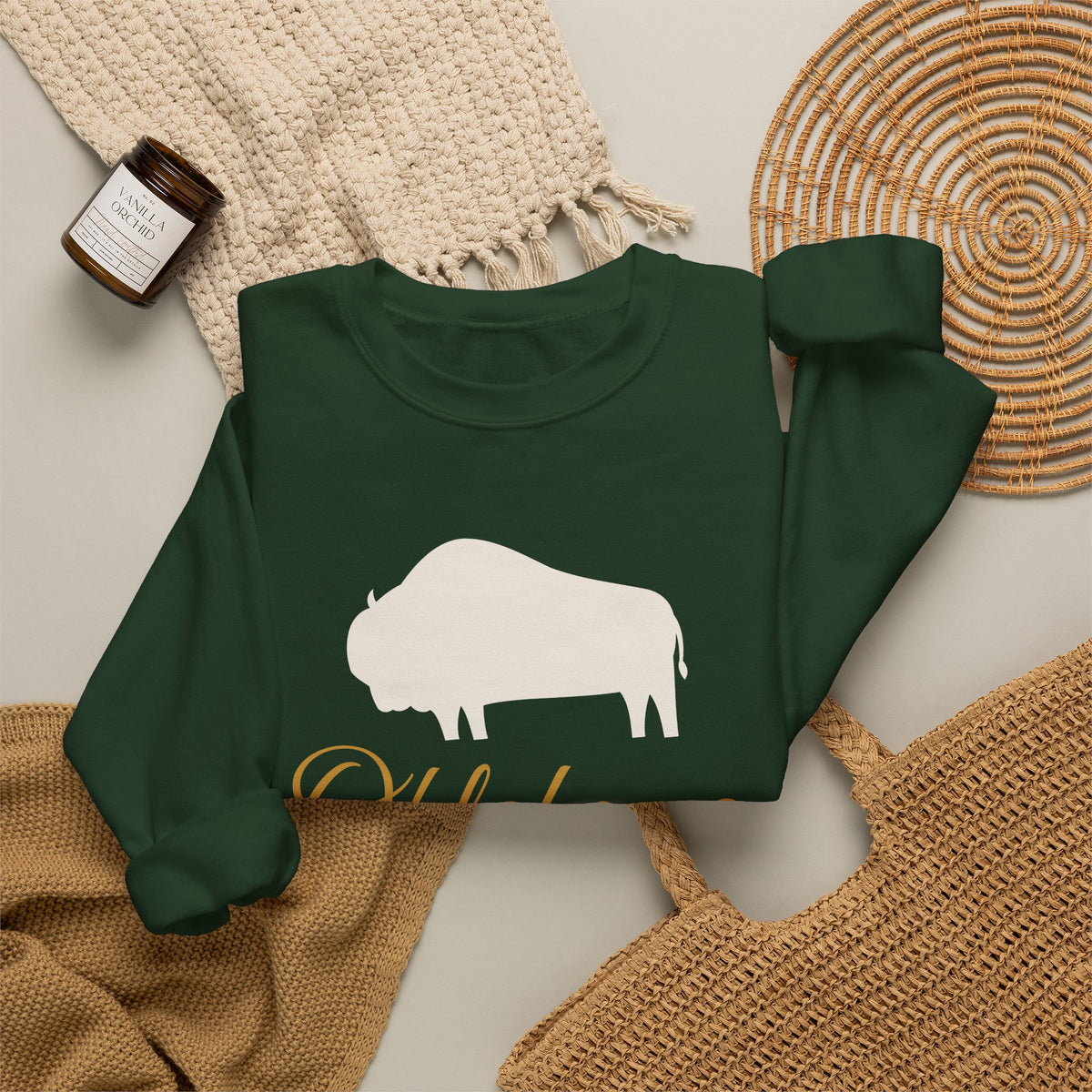 Oklahoma Bison Crewneck Sweatshirt