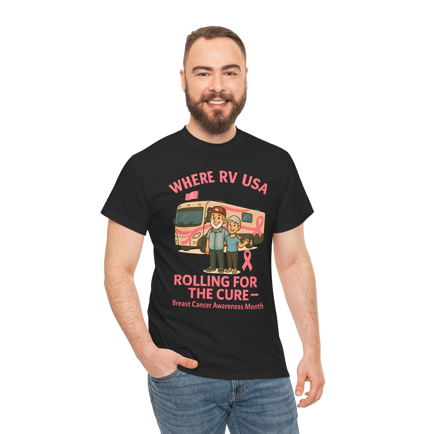 Where RV USA Breast Cancer Awareness Gildan Tee