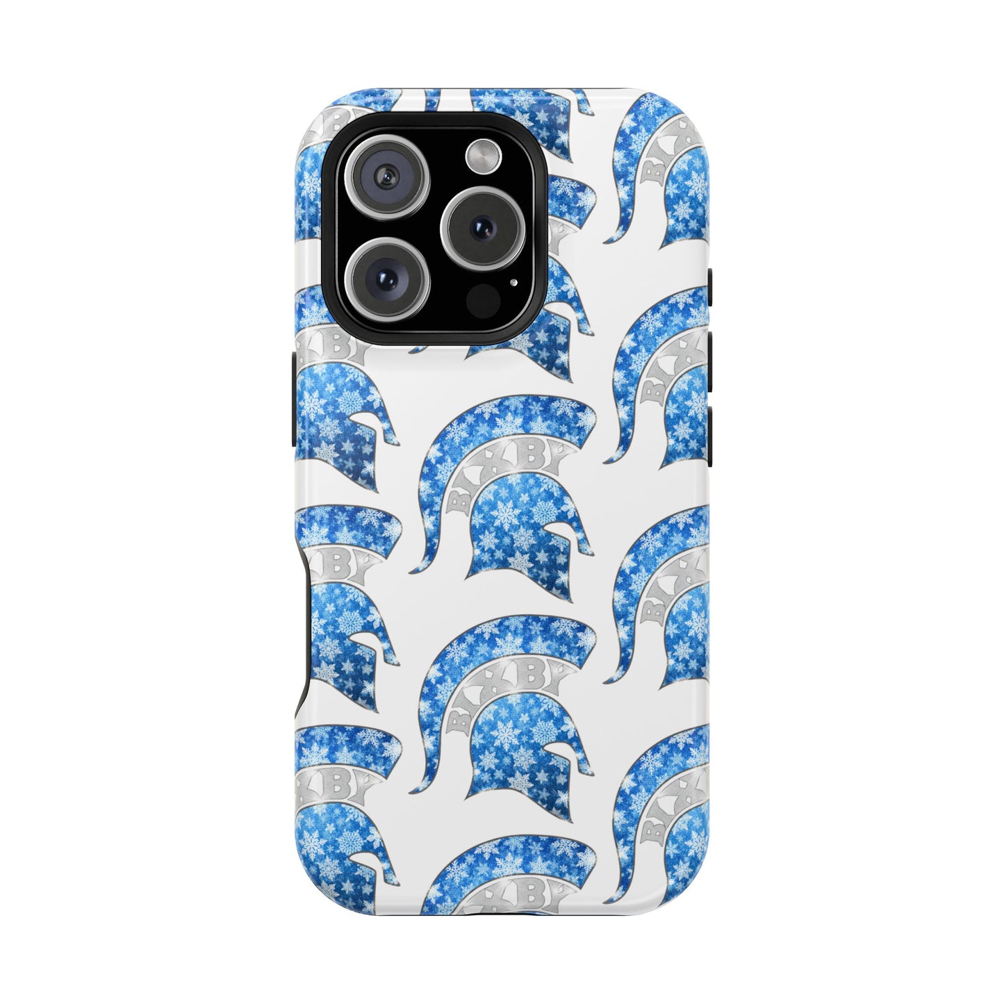 Bixby Spartan Winterfrost Logo Impact Resistant iPhone Case