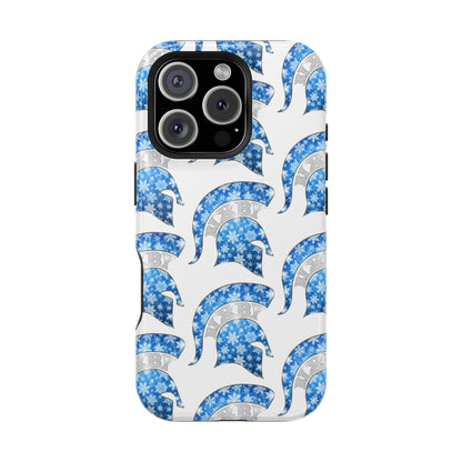 Bixby Spartan Winterfrost Logo Impact Resistant iPhone Case