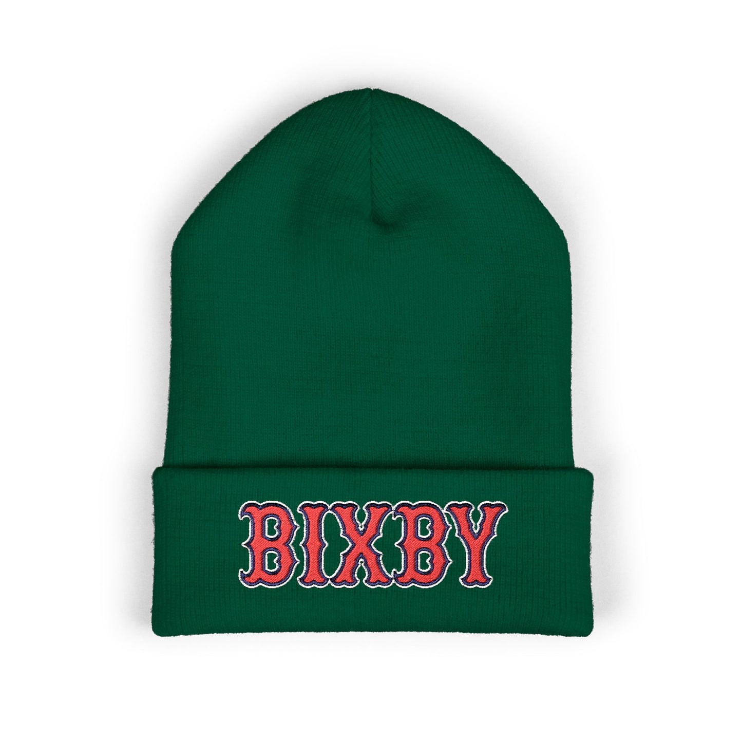 Bixby Embroidered Cuffed Cozy Beanie