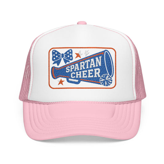 Spartan Cheer Embroidered Foam Trucker Hat