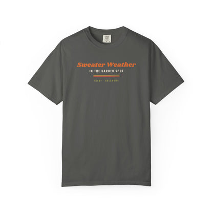 Sweater Weather in the Garden Spot Comfort Colors Tee