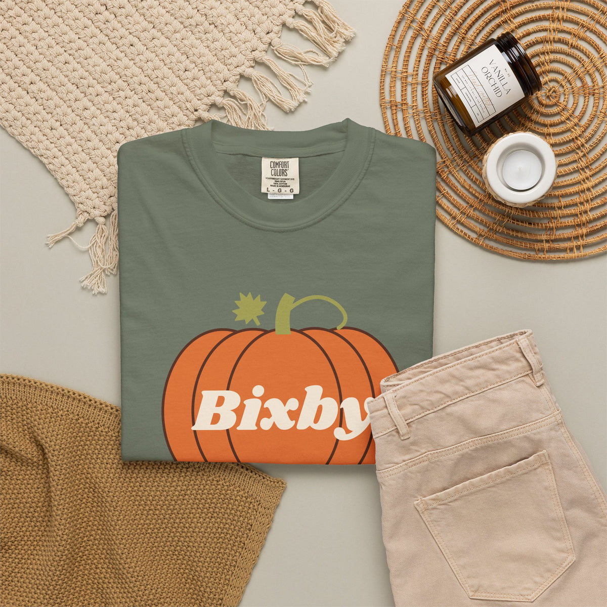 Bixby Pumpkin Patch Comfort Colors Tee
