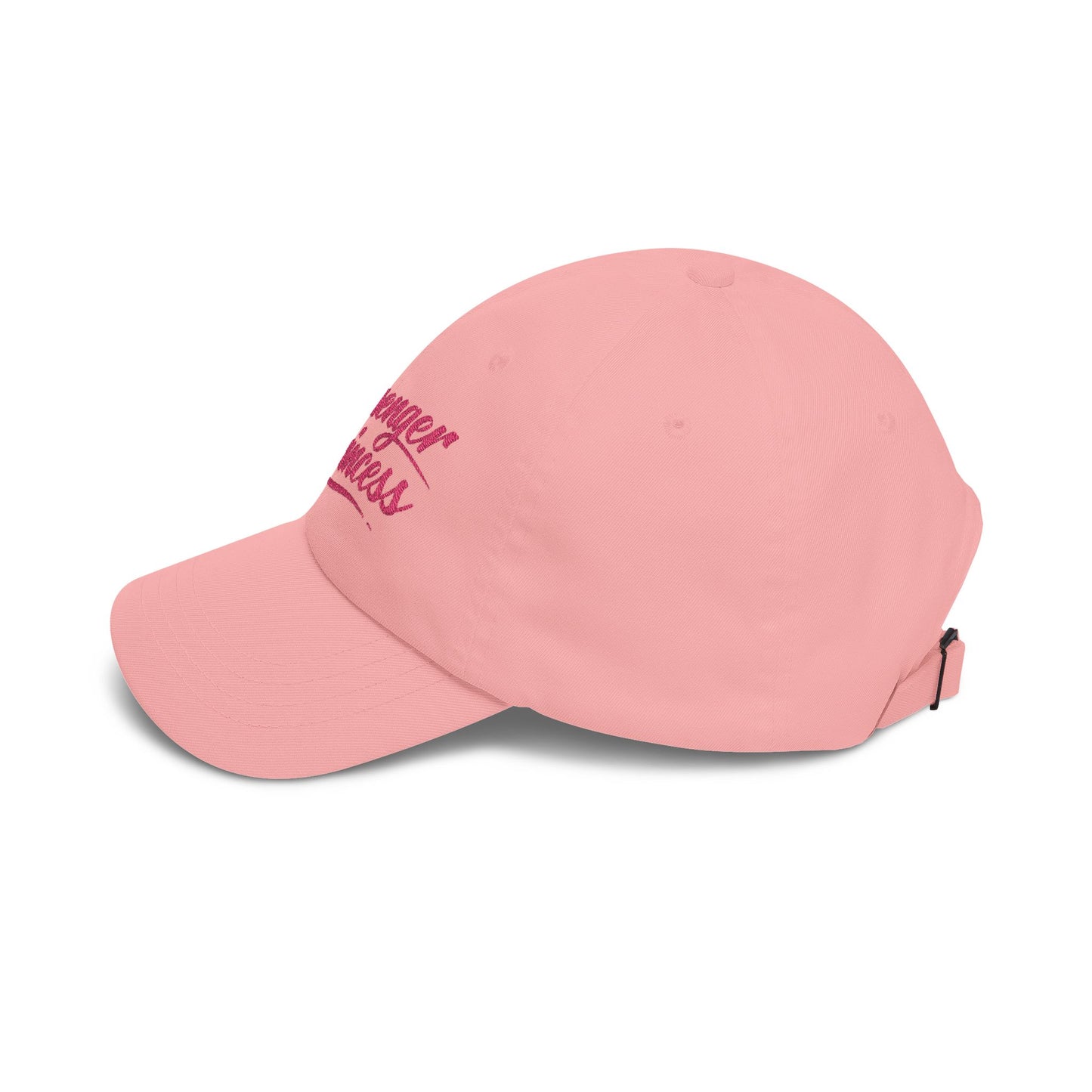 Passenger Princess Dad Cap – Embroidered White Baseball Hat with Pink Script and Crown