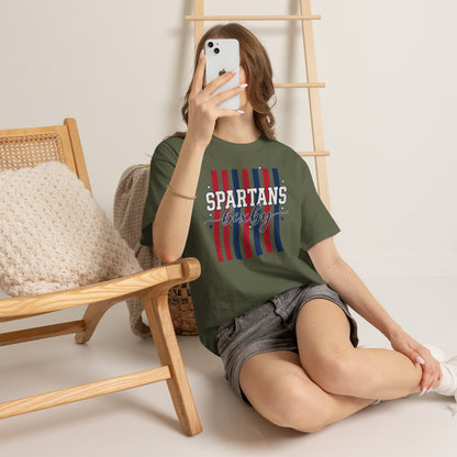 Bixby Spartan Patriotic Gildan Tee
