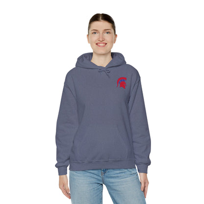 Spartan Soccer Club Distressed Crest Gildan Hoodie