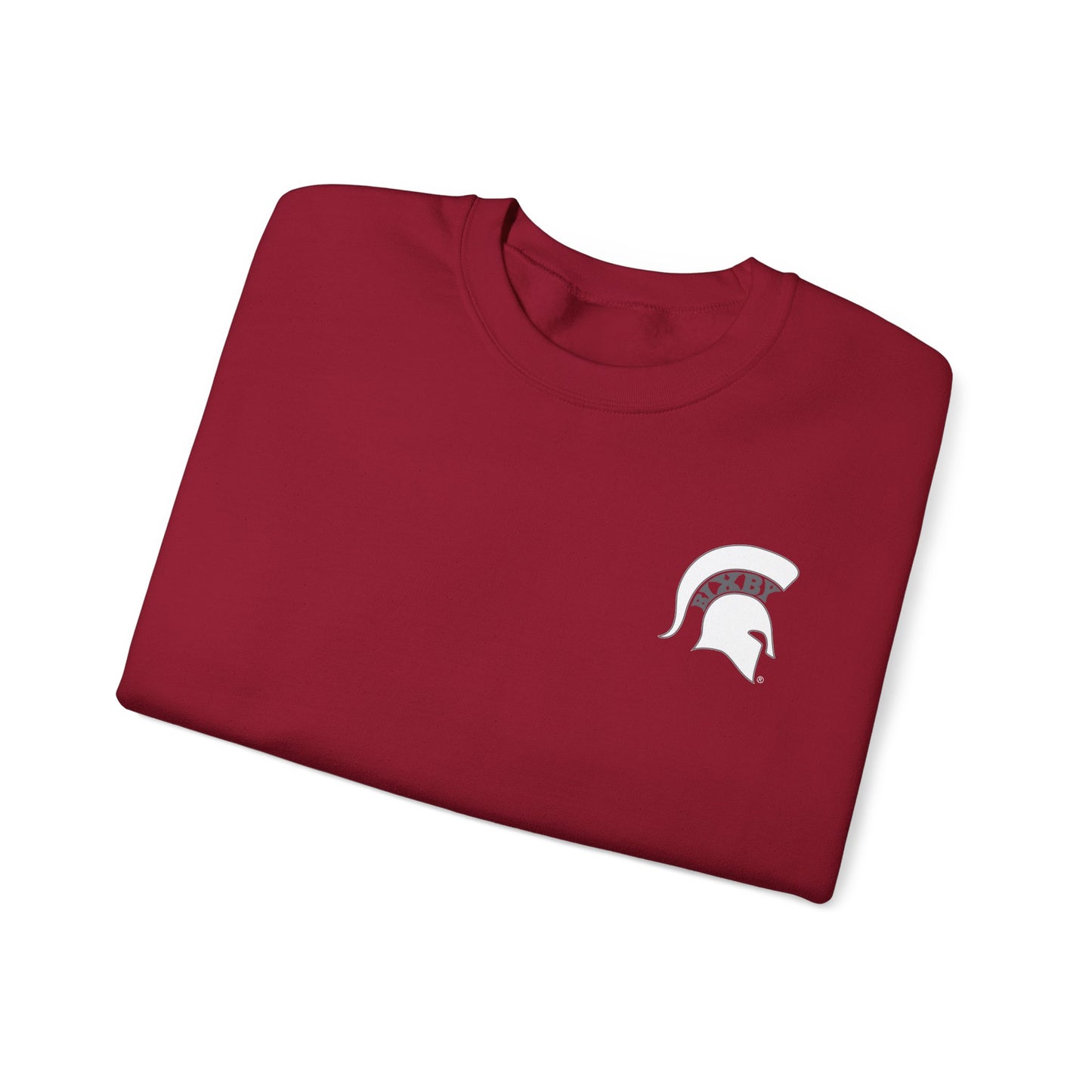 Kick. Pass. Score. Spartan Soccer Gildan Sweatshirt