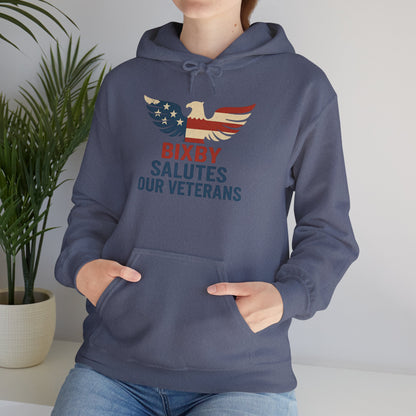 Bixby Salutes Our Veterans Gildan Hoodie