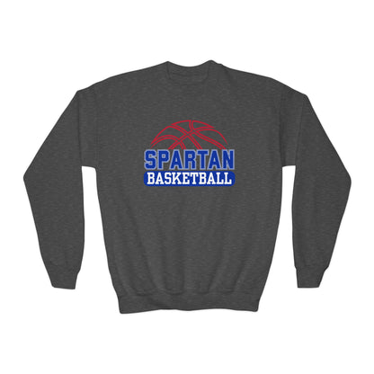 Bixby Spartan Basketball Youth Gildan Sweatshirt