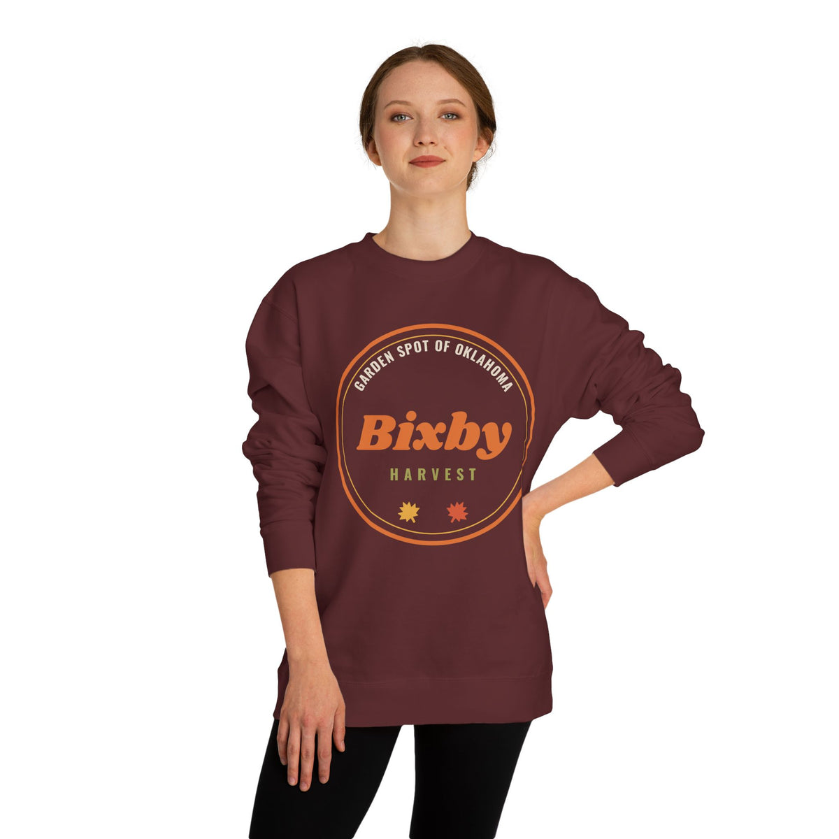 Garden Spot Harvest Badge Crewneck Sweatshirt