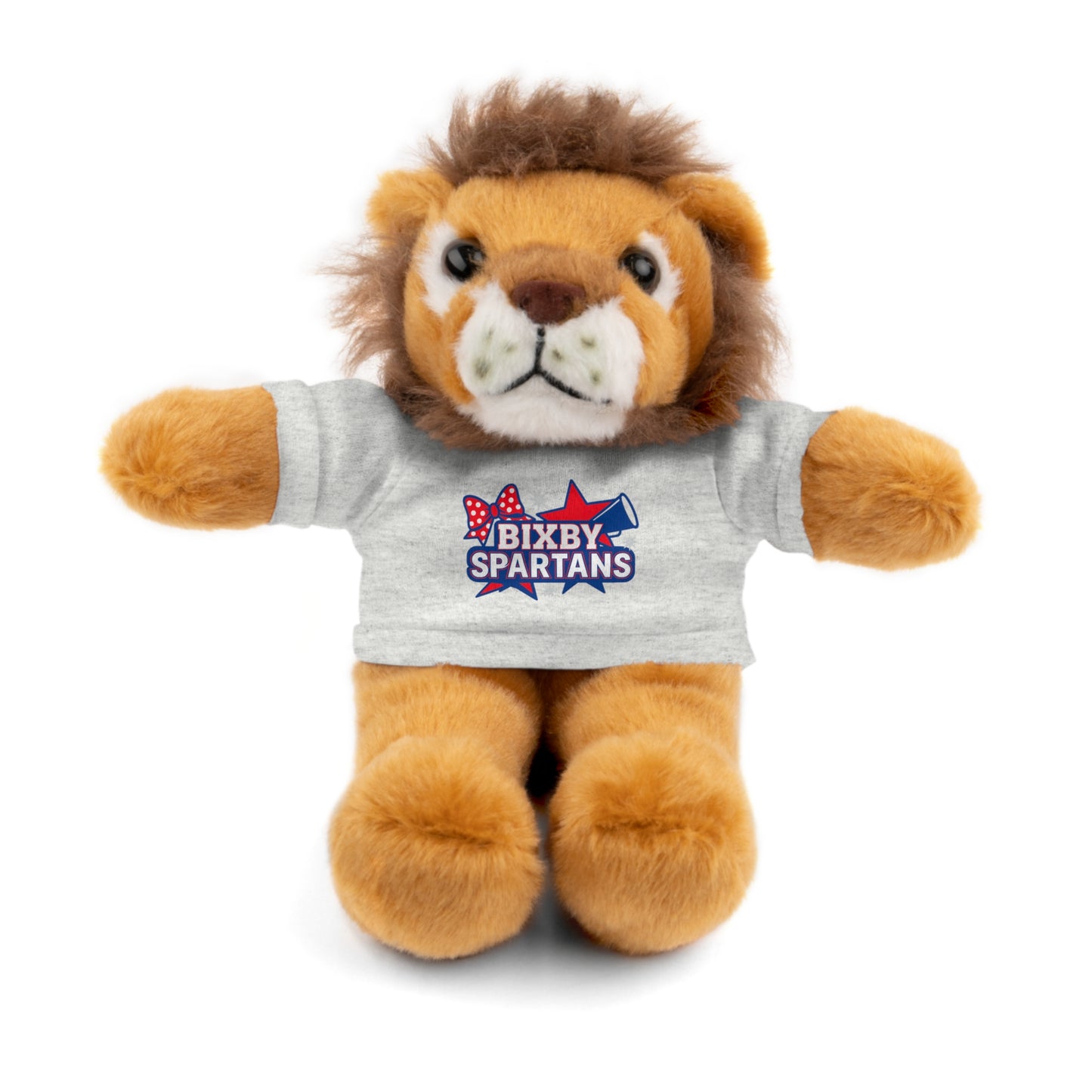 Spartan Cheer Stuffed Animal Logo