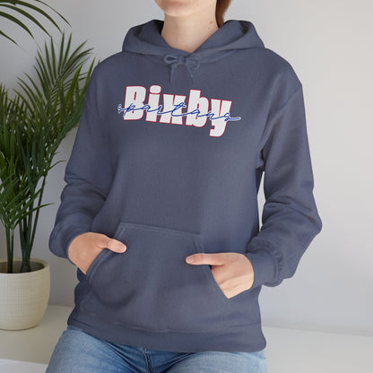 Bixby Spartans Cursive Gildan Hoodie
