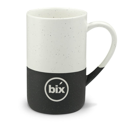 bix Stamp Engraved Speckled Mug